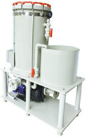 Unità di filtraggio chimica di resistenza acida dell'alcali per il trattamento delle acque placcante