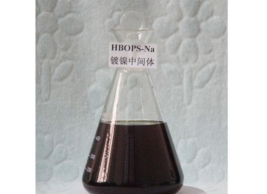 CAS 90268-78-3 prodotti chimici liquidi rossi di nichelatura; HBOPS-Na