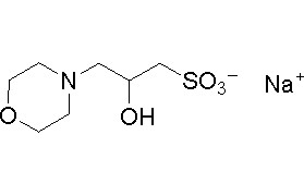 Sale acido del sodio di CAS 79803-73-9 MOPSO-NA 3-Morpholino-2-Hydroxypropanesulfonic