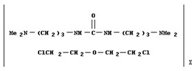 Polimero del PESO Polyquaternium-2 Diaminoarea di CAS 68555-36-2 giallastro ingiallire liquido