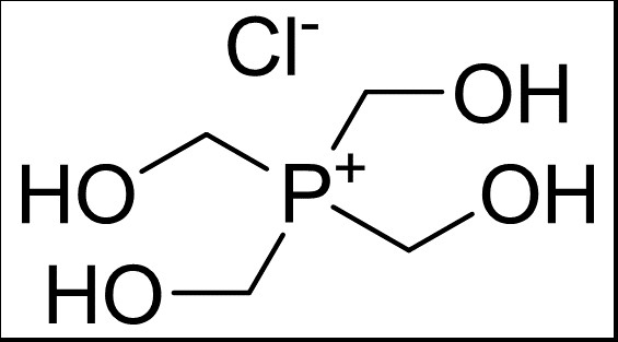 Cloruro Tetrakis-idrossimetilico THPC incolore o Straw Yellow Liquid del fosfonio di CAS 124-64-1