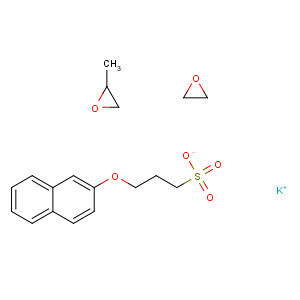 Potassio del solfonato di Polyepoxypropyl del naftolo di CAS 120478-49-1 OX-401 14-90