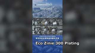 Eco Zinie 300: Placcatura Zinco Nichel Superiore